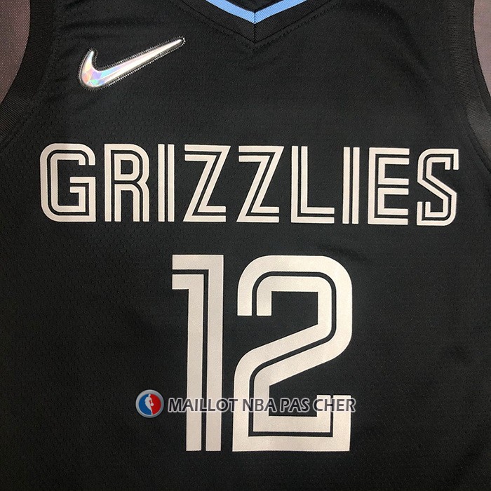 Maillot Memphis Grizzlies Ja Morant NO 12 Select Series Noir